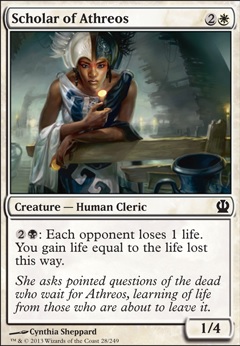 Scholar of Athreos feature for Orzhov Life Gain/Loss